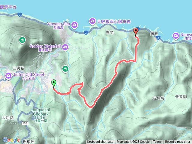 黃金博物館，半屏山，555峰，381峰，劍龍稜，南子杏山預覽圖