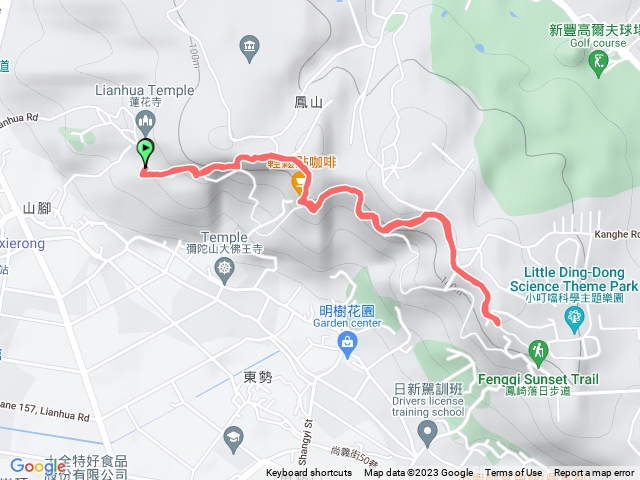 新竹－臺灣百大必訪步道鳳崎落日步道202305241550