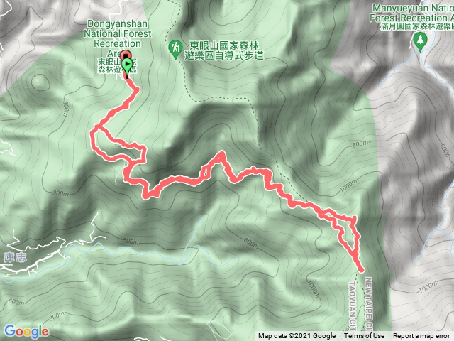 東滿步道_東眼山路徑