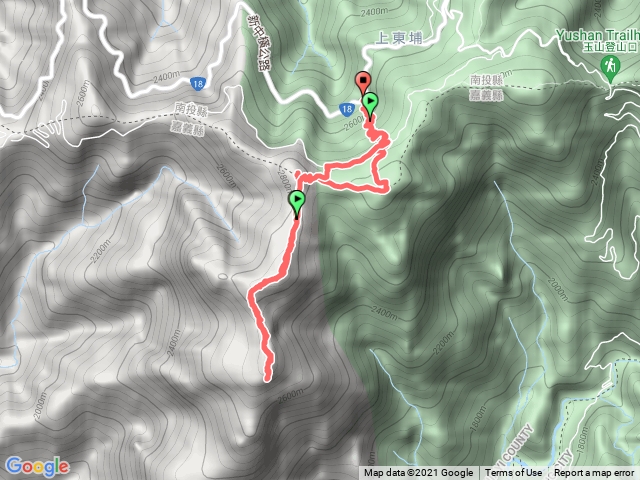 鹿林山-鹿林前山-石水山