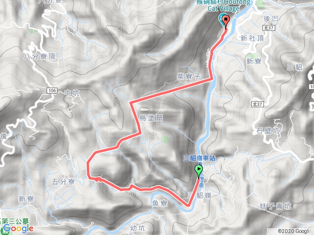 二訪三貂嶺越猴硐