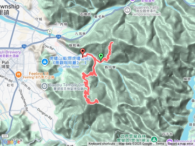 20130916埔里六秀之橫屏山(O繞失敗)