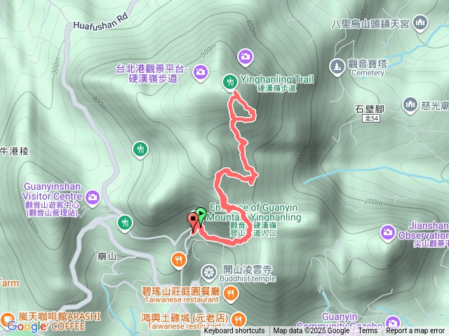尖山+北橫古道+硬漢嶺預覽圖