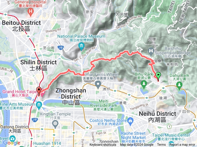 台北大縱走第五段
