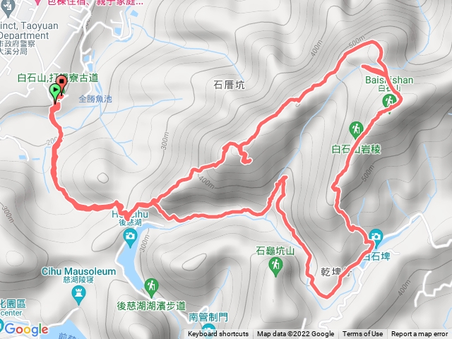 打鐵寮/石厝坑山/白石山