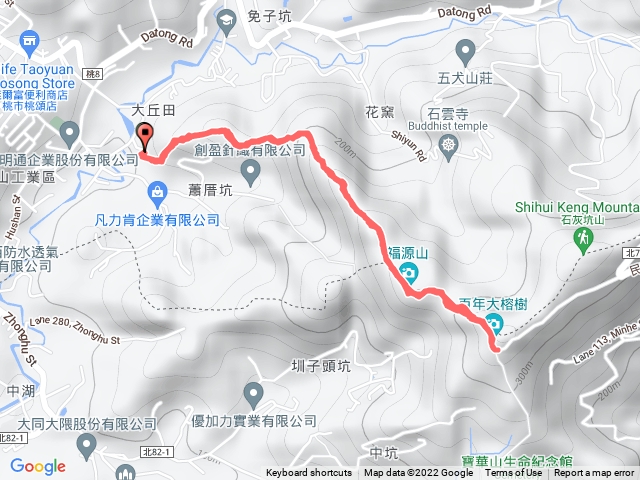 福源山步道（2趟來回）