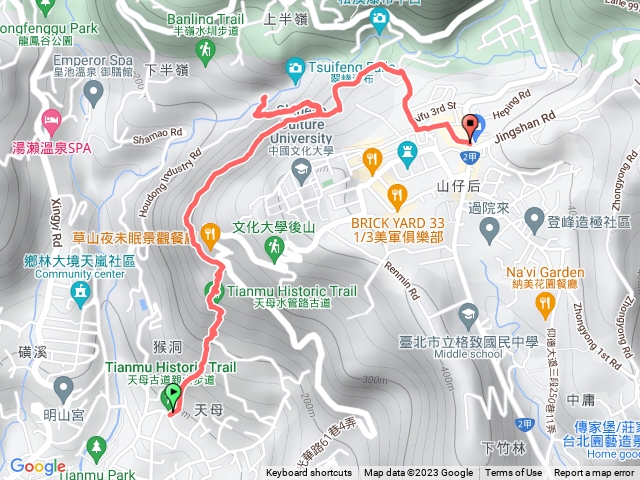 20230814天母古道翠峰瀑布