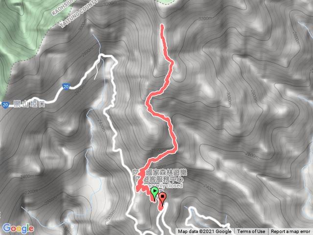 嘉明湖關山大崩壁