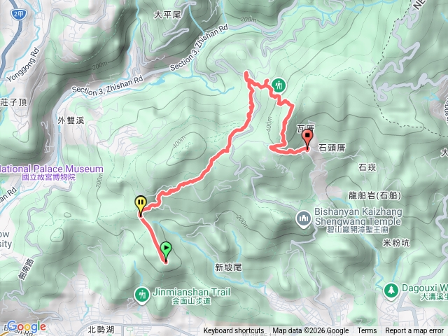 金面山縱走大崙頭山