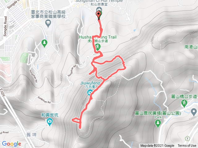 13號小百岳南港山(1.4.5攀岩步道)