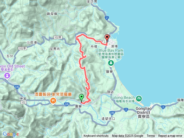 20250216貢寮山-水返港山-外文秀坑山-丹裡山