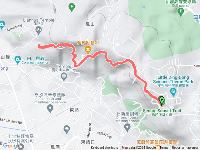 鳳崎落日登山步道