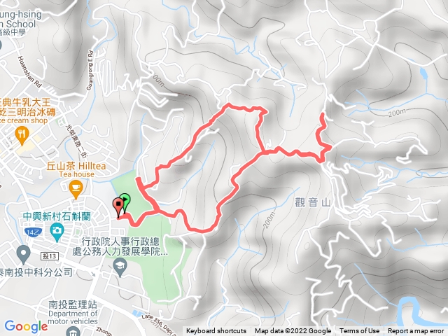 中興後山慢慢走