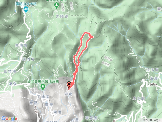 內寮瑪礁內雙溪石梯嶺