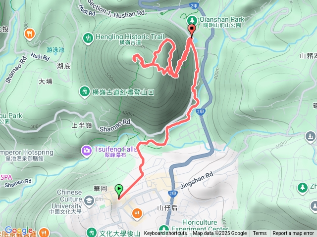 紗帽山東北稜
