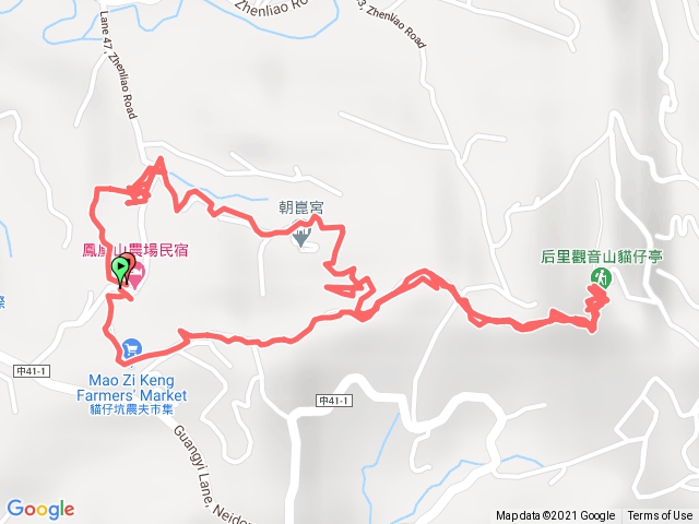 后里鳳凰山，觀音山步道