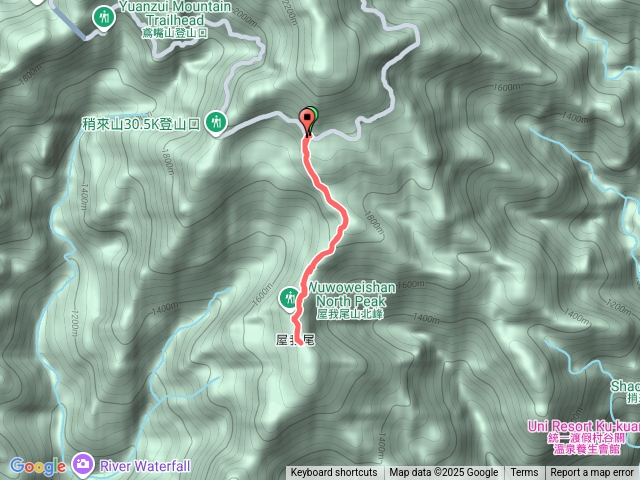 大雪山屋我尾山