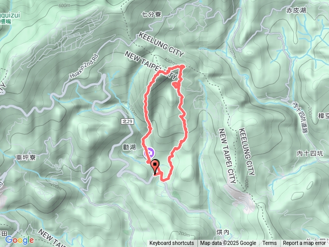 夢湖新山登山步道O型預覽圖