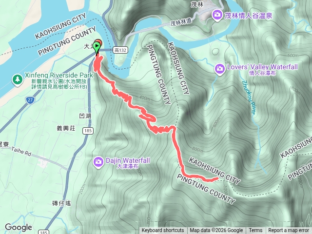 屏東▶️尾寮山西峰▶️觀與昂雲台（原路折返）預覽圖