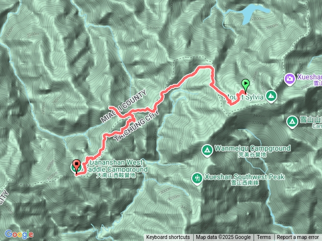 雪山翠池／火石山