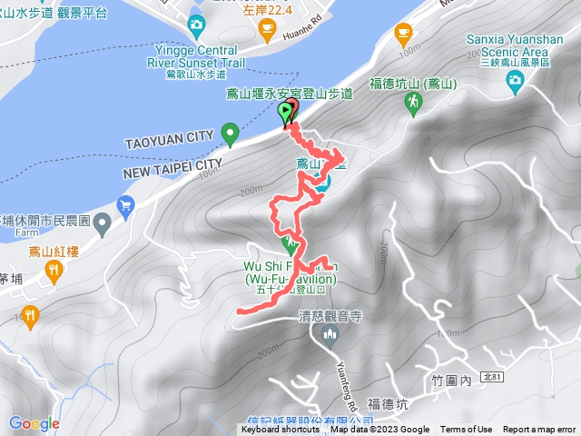 鳶山彩壁、五十分山