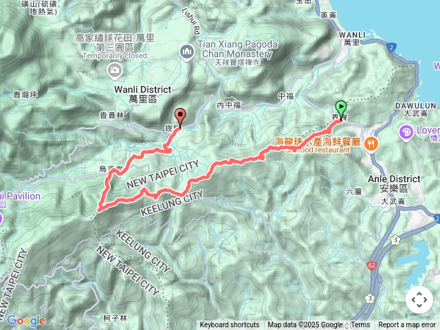 20250322六六登山隊基隆界寮縱走前段友蚋山下崁腳國小