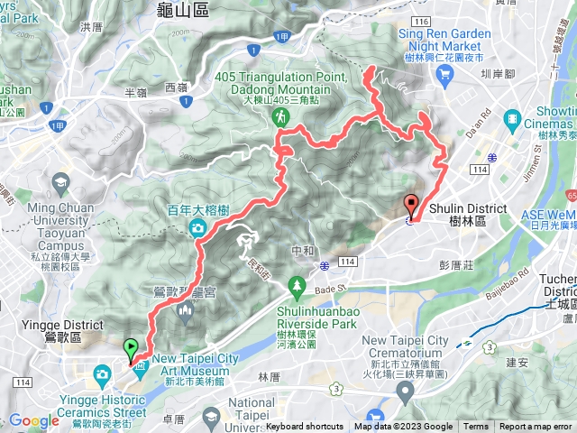 鶯樹縱走 鶯歌-樹林