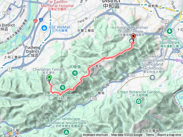 天上山縱走南勢角山