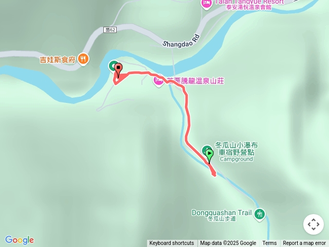 打比厝溪小冬瓜瀑布