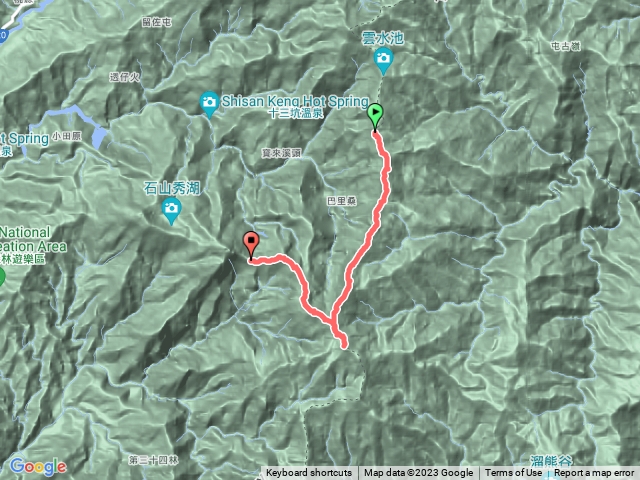 D3南一段雲馬鞍到石山東鞍