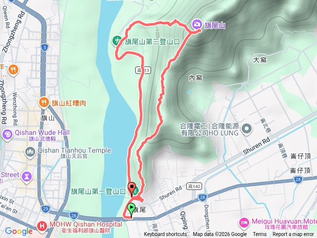 旗尾山步道預覽圖