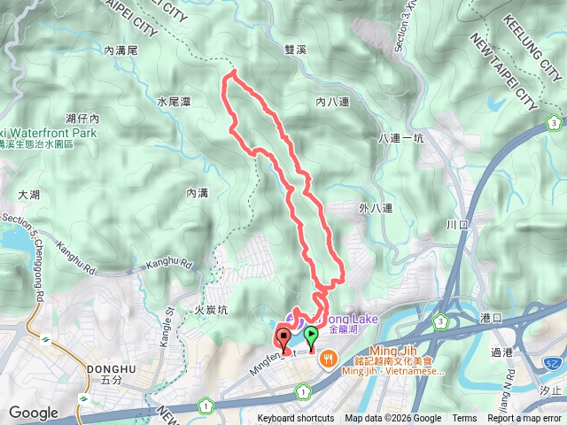 內溝溪登山步道 學頭波山 老鷲尖山 內溝山預覽圖
