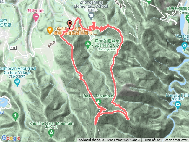大尖山+過坑山o型