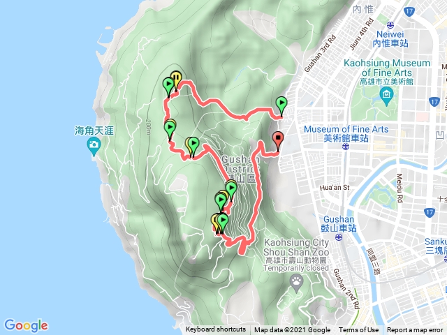 小百岳集起來壽山、泰國谷、一簾幽夢步道202144291544