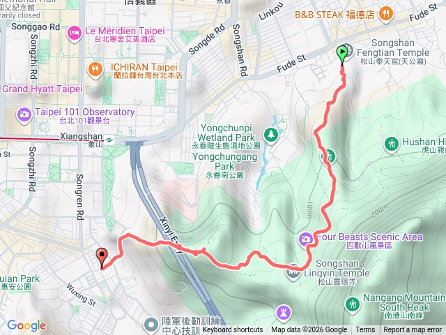 奉天宮到象山