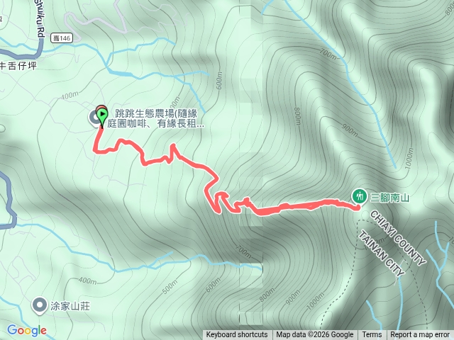 三腳南山（跳跳農場起登）預覽圖