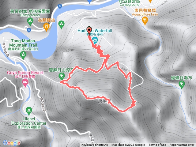 唐麻丹山登山