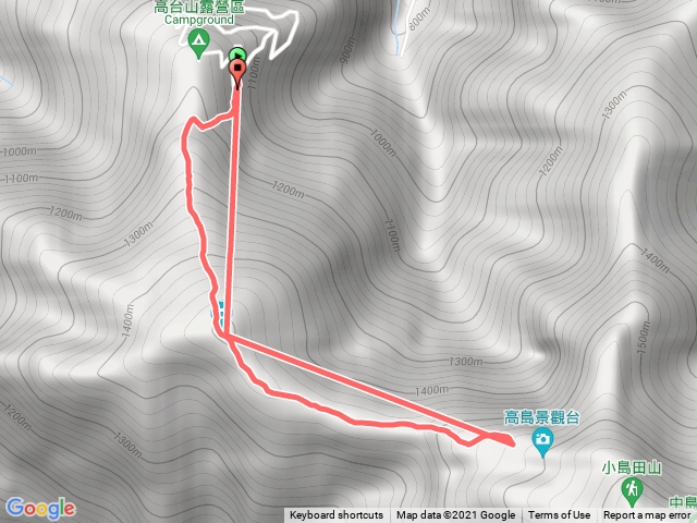 高島第二登山口縱走