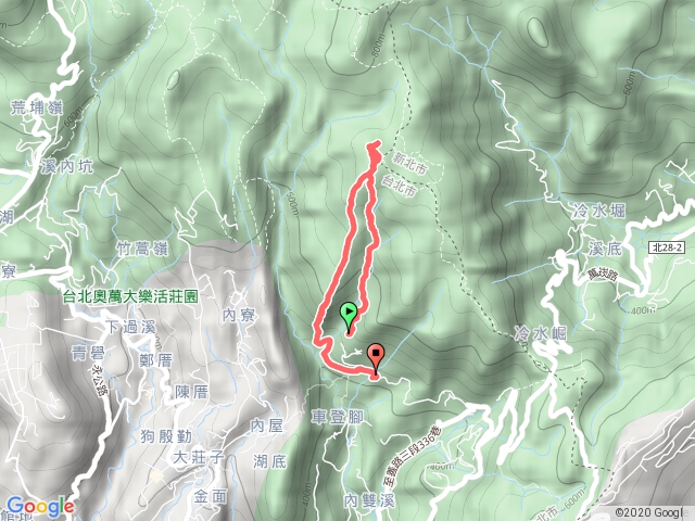 荷蘭古道東西線-北五指山