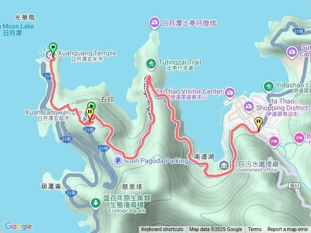 青龍山步道玄奘寺-伊達邵