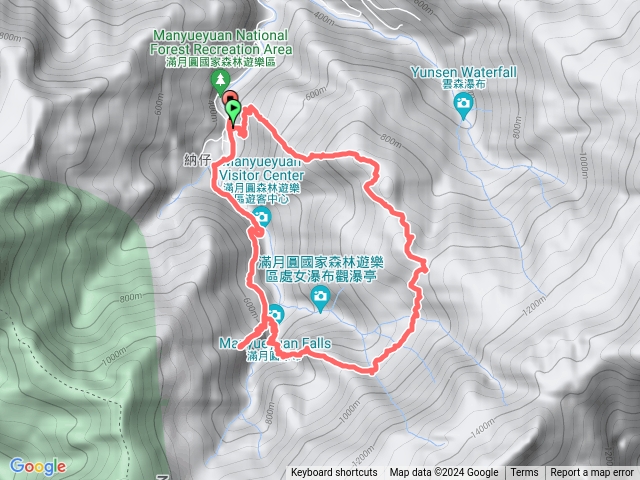 滿月園2組合山滿月園山下滿月園瀑布危險路線