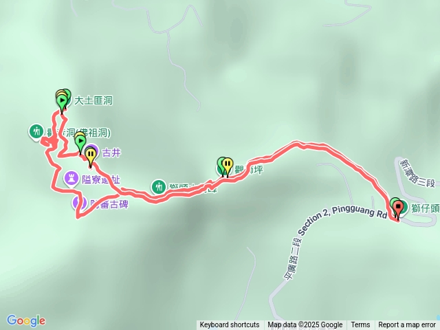 雙十獅仔頭山小圈