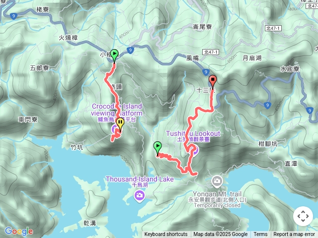 2025小格頭／鱷魚島／千島湖／十三股