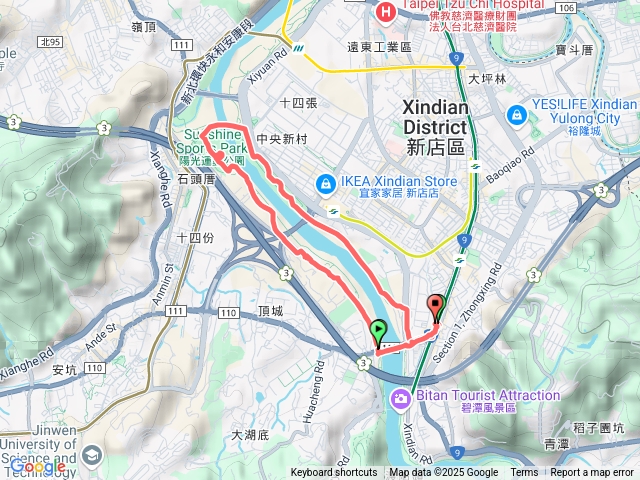 陽光公園健走