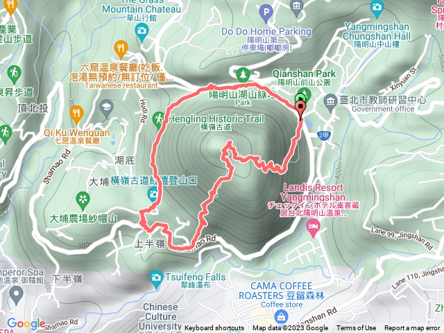 橫嶺古道 紗帽山