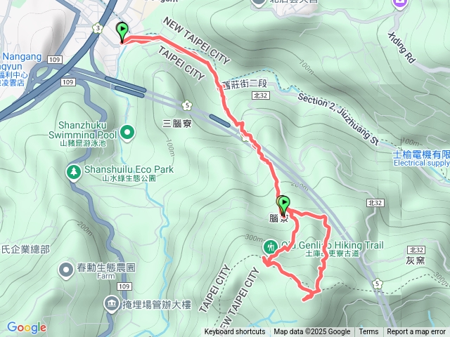 土庫岳更寮古道，土庫岳