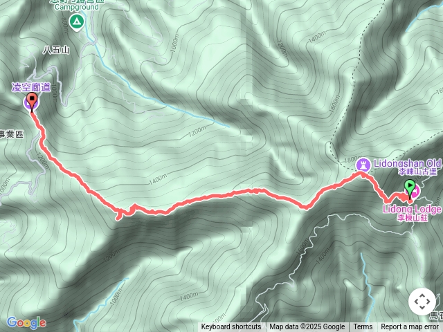李棟山連走大混山