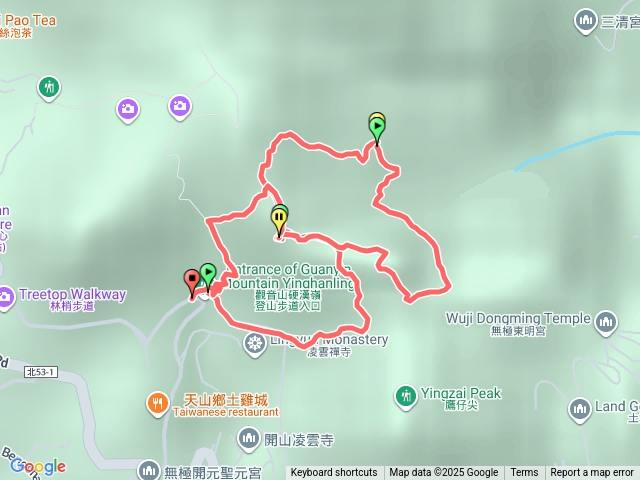 凌雲尖駱駝嶺北橫古道1-2段-20250815