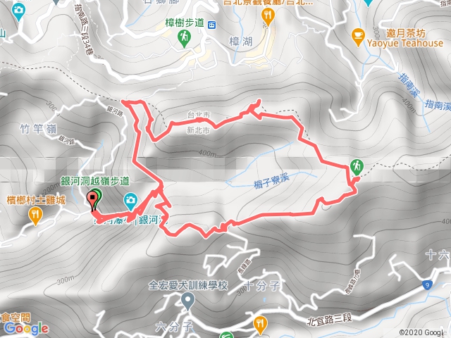 20191222銀河洞-六分山-四面頭-十六分山-三玄宮山-鵝角格山O型