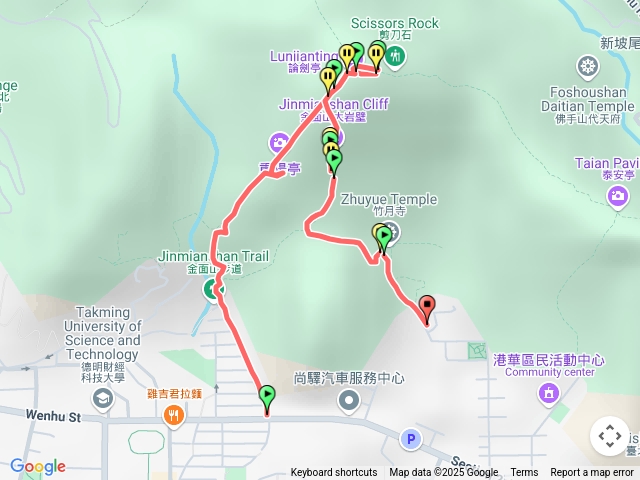 金面山上顏下緣